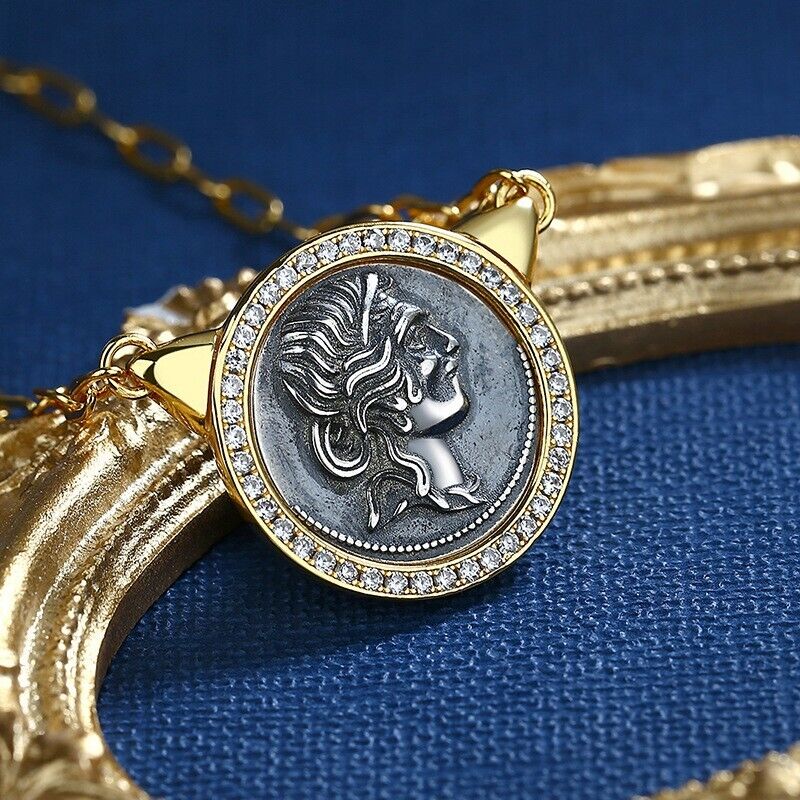 Julius Caesar Roman Coin Necklace N1036