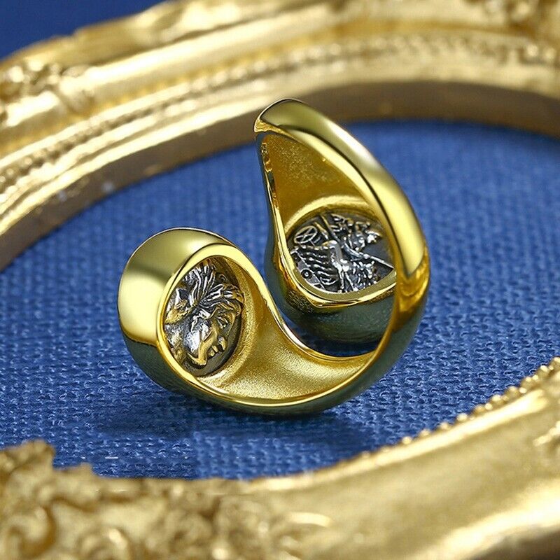 Janus Roman Coin Ring R1028