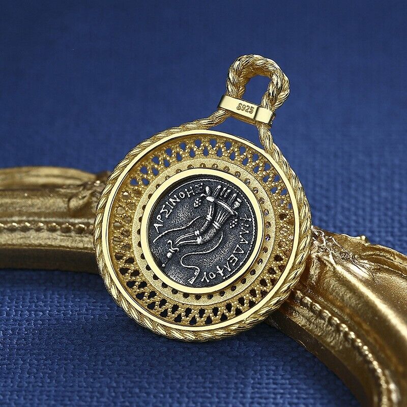 Arsinoe II Greek Coin Pendant N1001