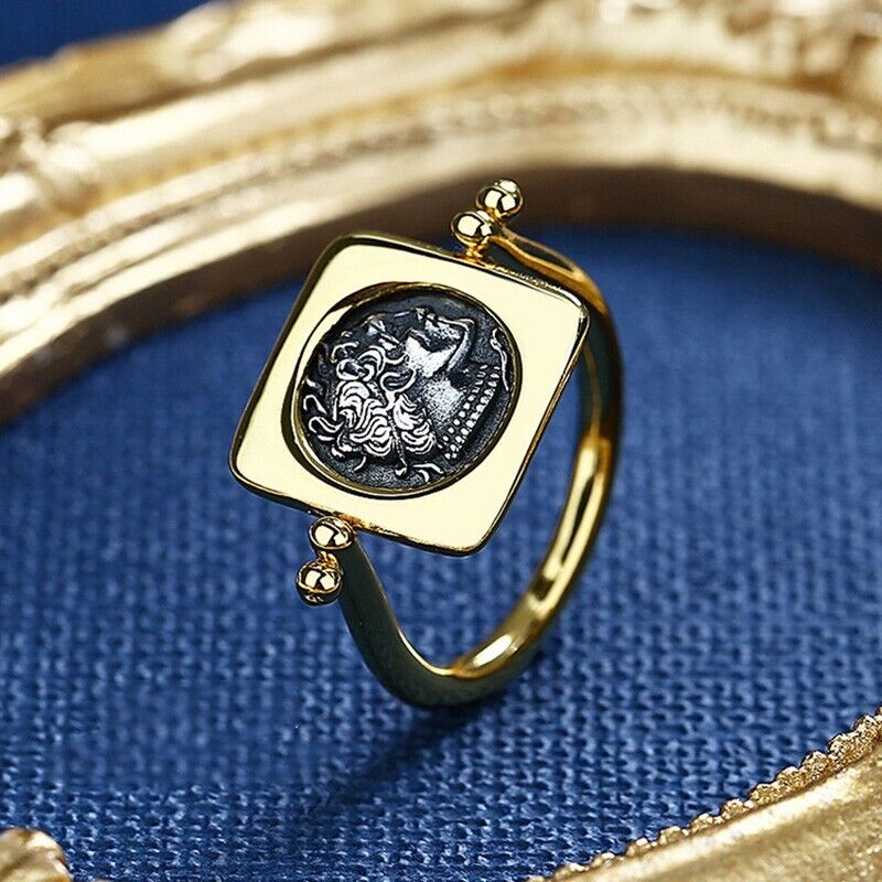 Flipping Ptolemy Coin Ring