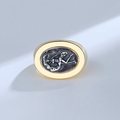 Emperor Roman Coin Ring R1037