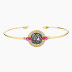 Apollo Ruby Bangle Bracelet