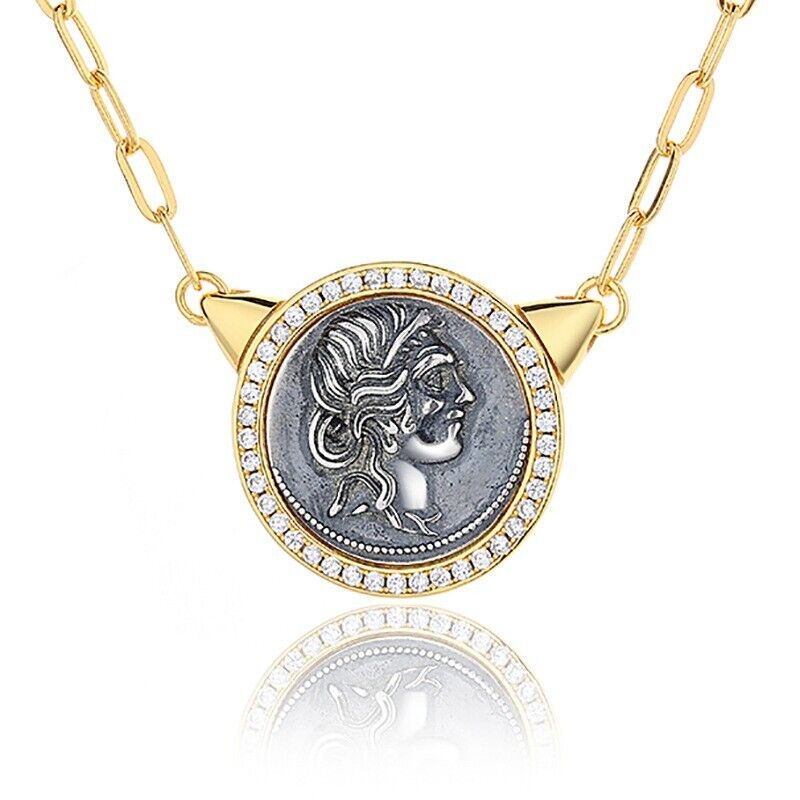 Julius Caesar Roman Coin Necklace