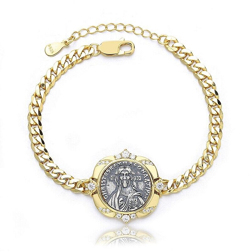 Justinian II Thick Chain Bracelet