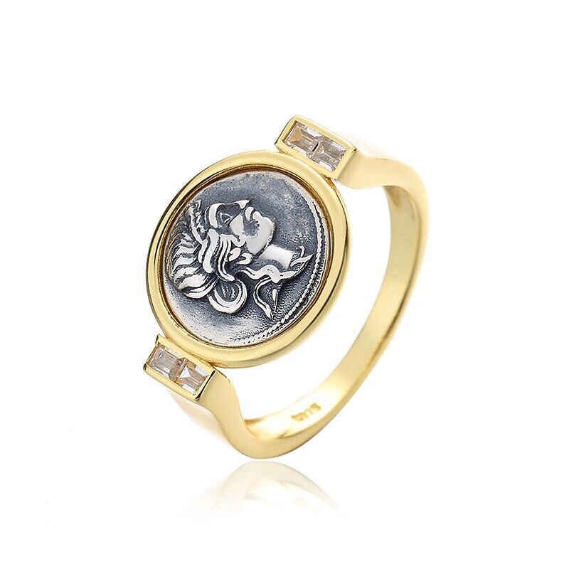Caesar Coin Ring