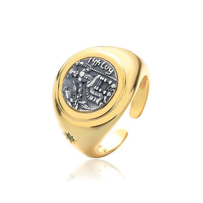 Bague Bael de la divinité de Carthage R1016