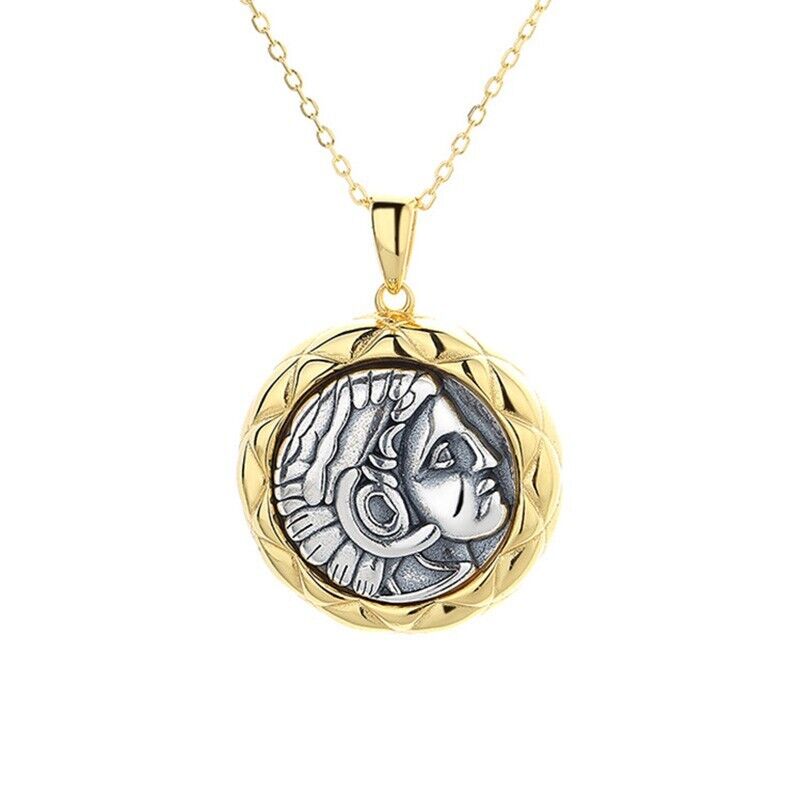 Greek Deity Coin Pendant N1034