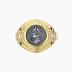 Sabina Coin Chain Ring