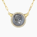 Julius Caesar Roman Coin Necklace