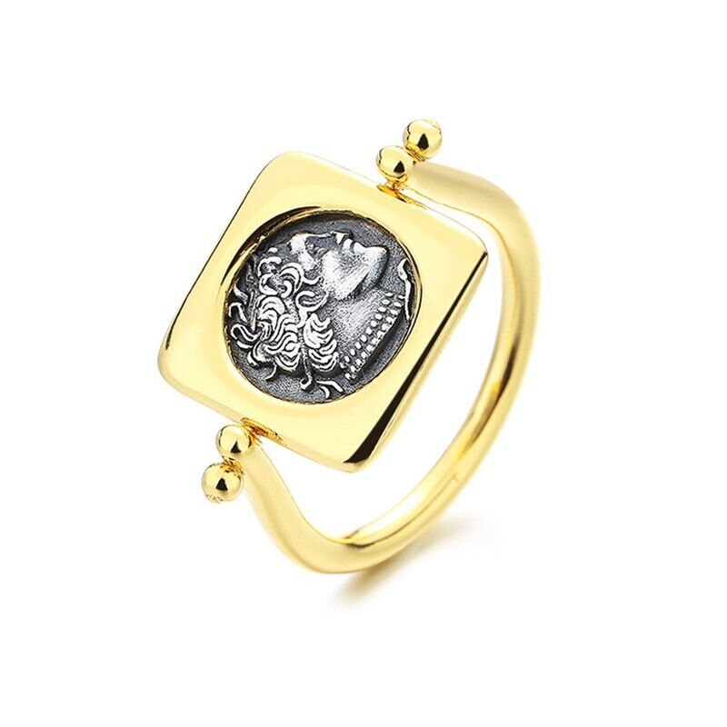 Flipping Ptolemy Coin Ring