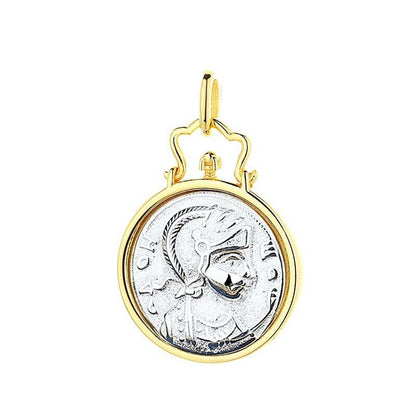 Pendentif réplique de pièce de monnaie romaine N1016