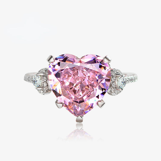Pink Sapphire Wedding Ring R0926
