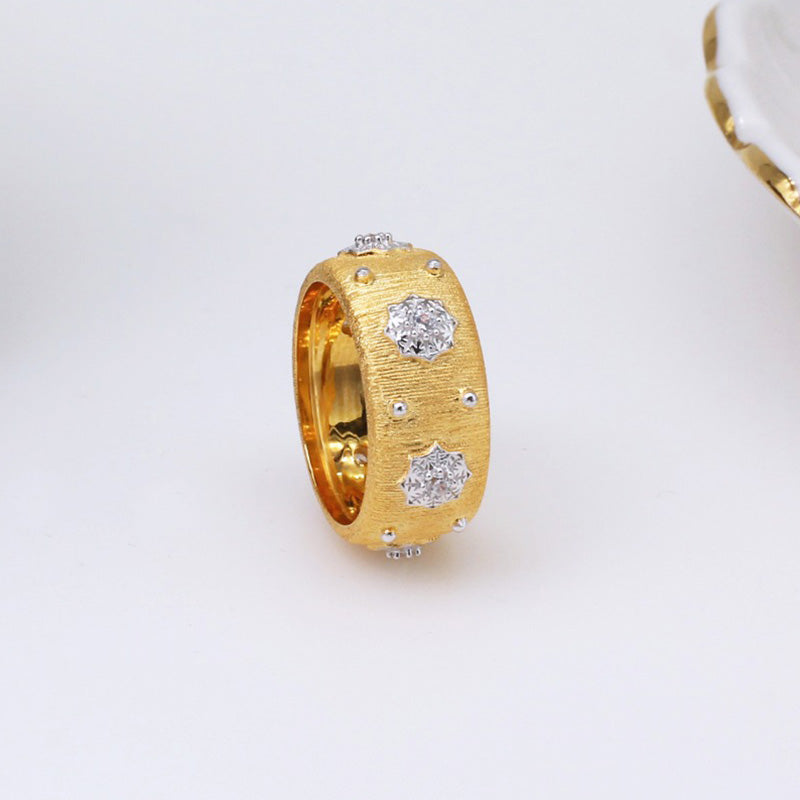 Starry Flowers Silky Ring 5027