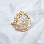 Byzantine Heracles Medallion Ring