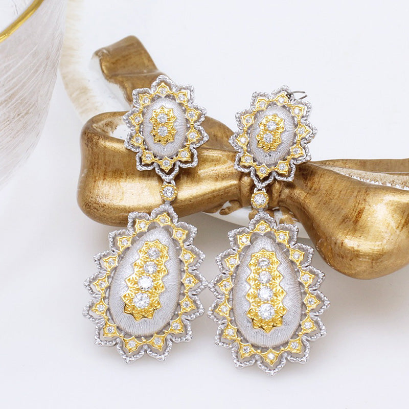 Silky Fretworks Earrings 5003