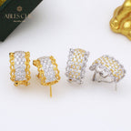 Lacy Filigree Hoop Earrings 5391