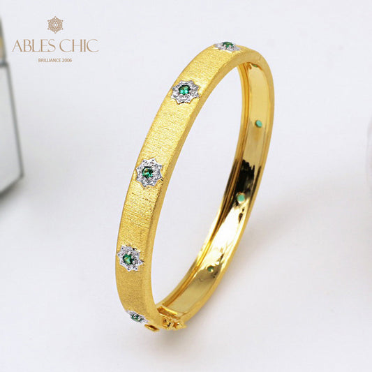 Emerald Blossom Stars Bracelet 5177