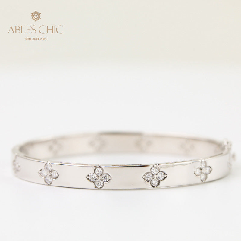 High Polished Clovers Bracelet 203707