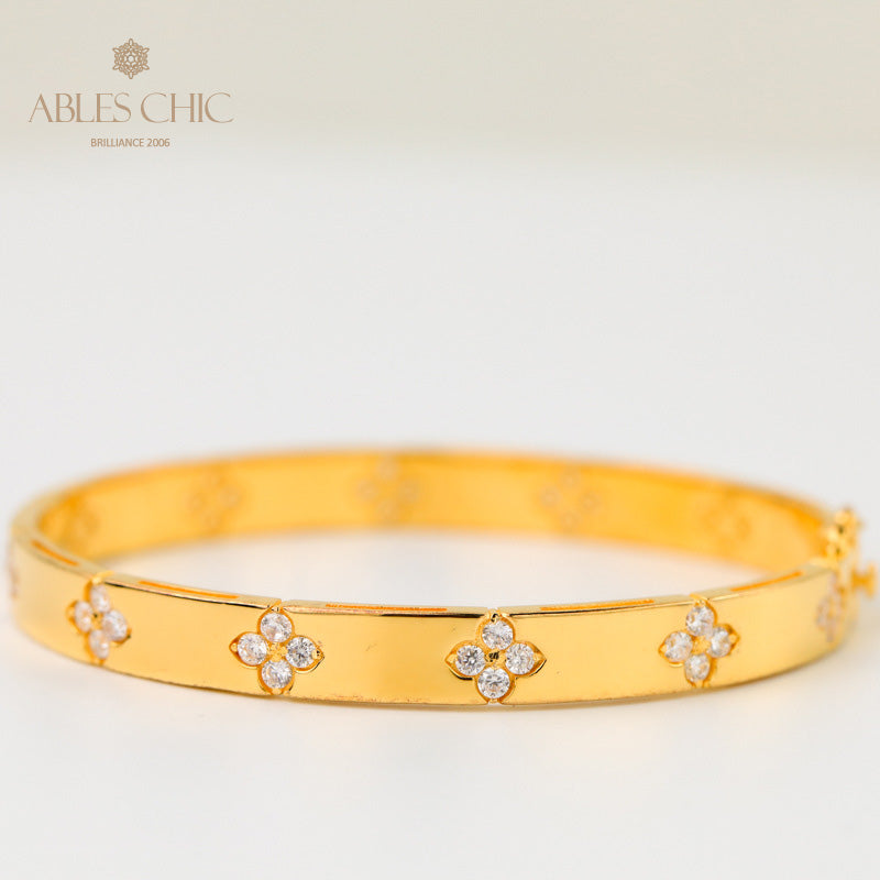 High Polished Clovers Bracelet 203707