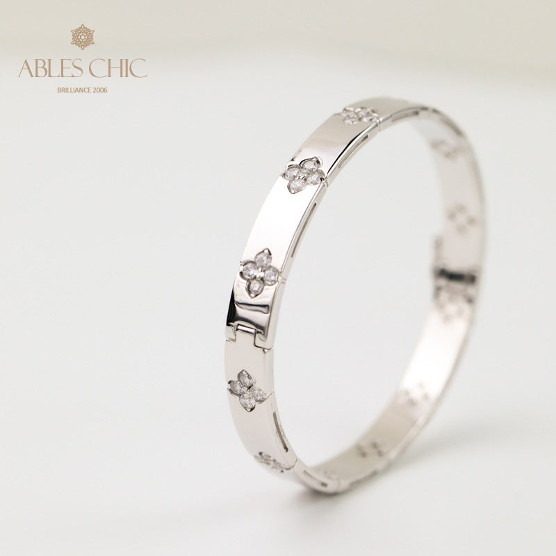 High Polished Clovers Bracelet 203707