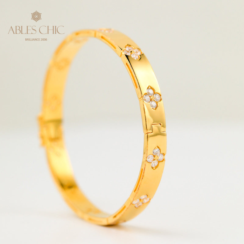 High Polished Clovers Bracelet 203707