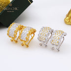 Lacy Filigree Hoop Earrings 5392