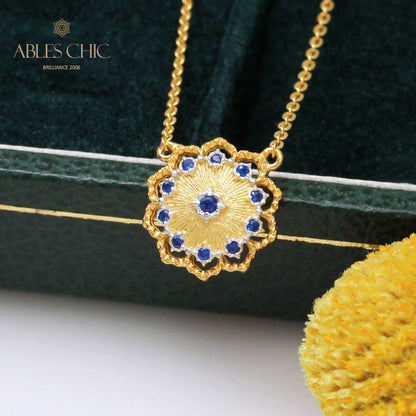 Collier Floral Soyeux 5327