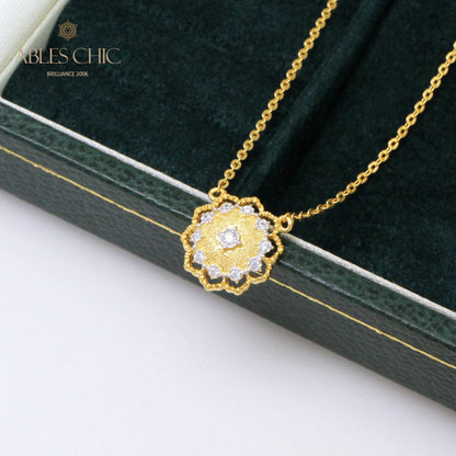 Collier Floral Soyeux 5327