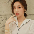 Silky Stars Rich Floral Open Ring 5707