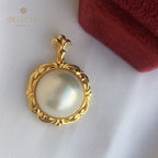 Mabe Pearl Filigree Pendant 5905