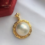 Mabe Pearl Filigree Pendant 5905