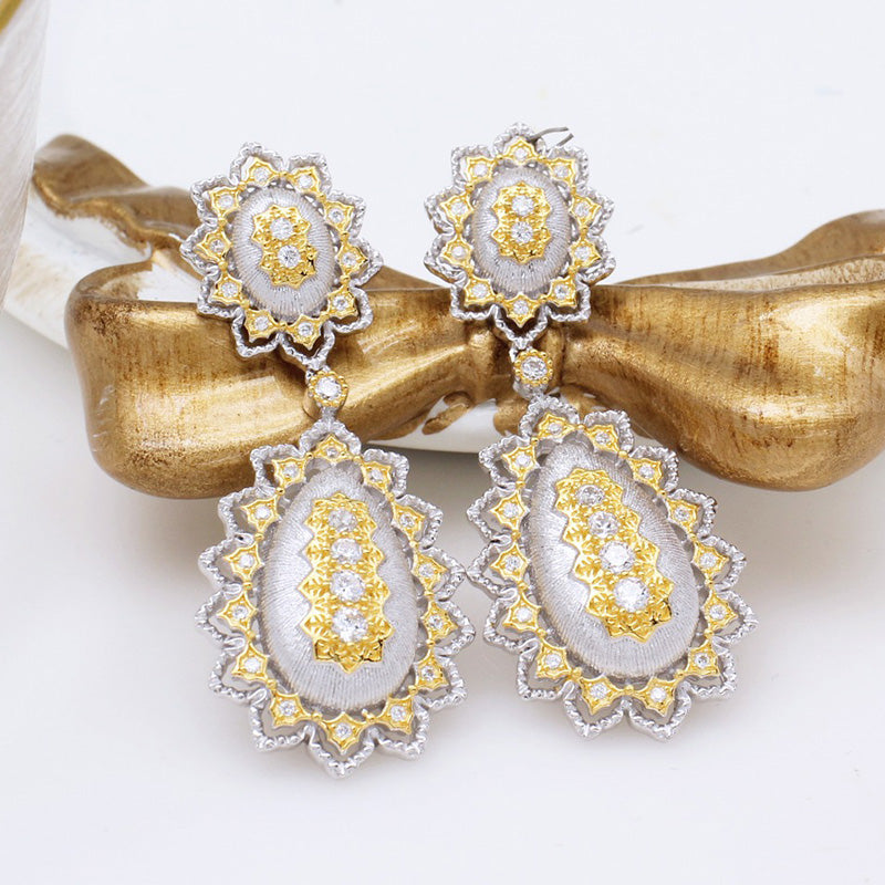 Silky Fretworks Earrings 5003