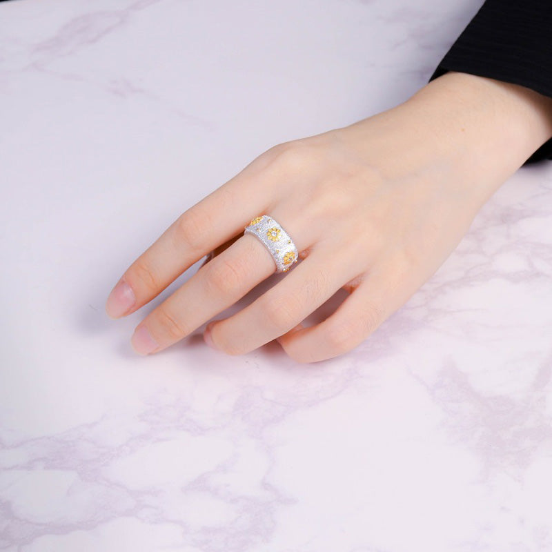 Starry Flowers Silky Ring 5025