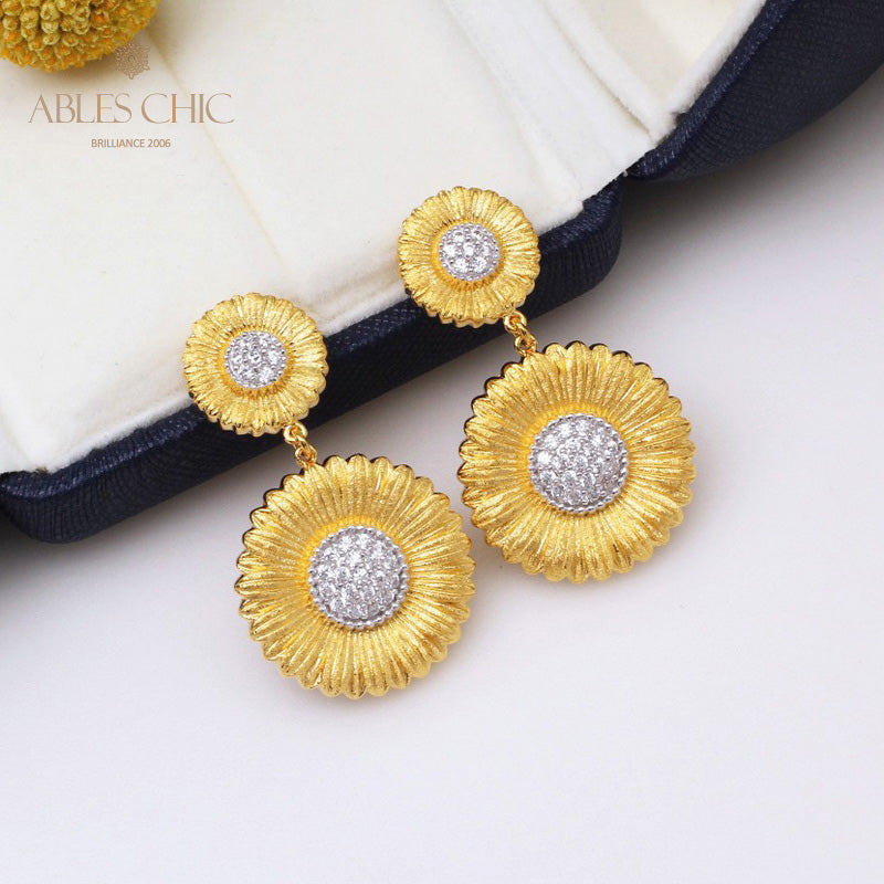 Daisy Chandelier Floral Earrings 5300