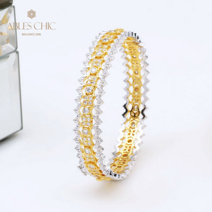 Floral Filigree Airy Bracelet 5467