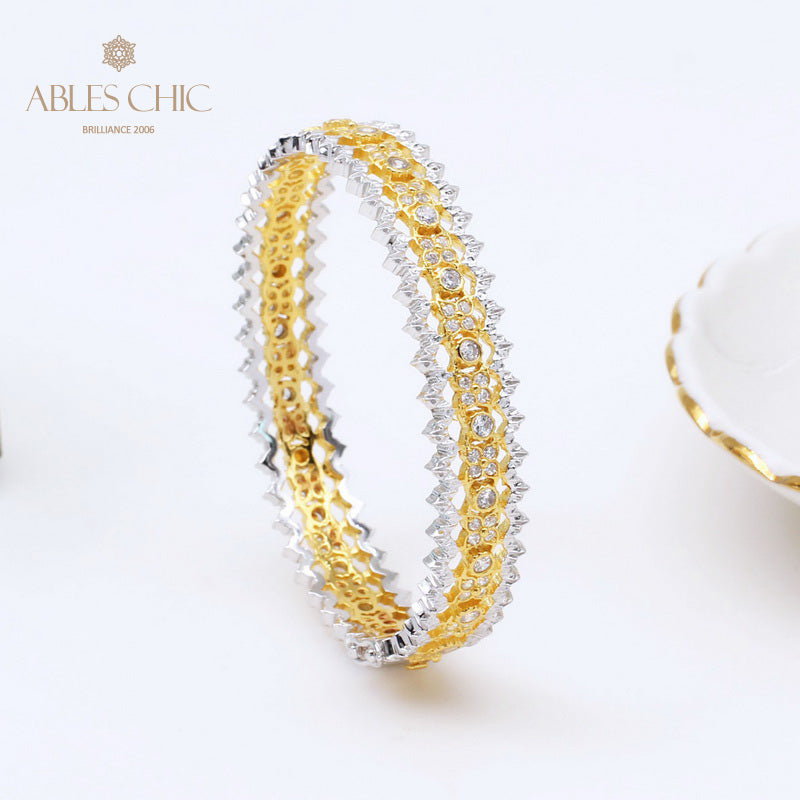 Floral Filigree Airy Bracelet 5467