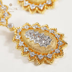 Silky Fretworks Earrings 5003