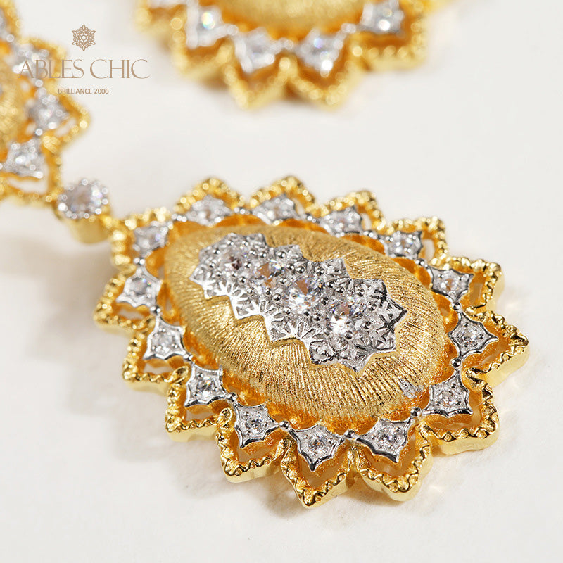 Silky Fretworks Earrings 5003