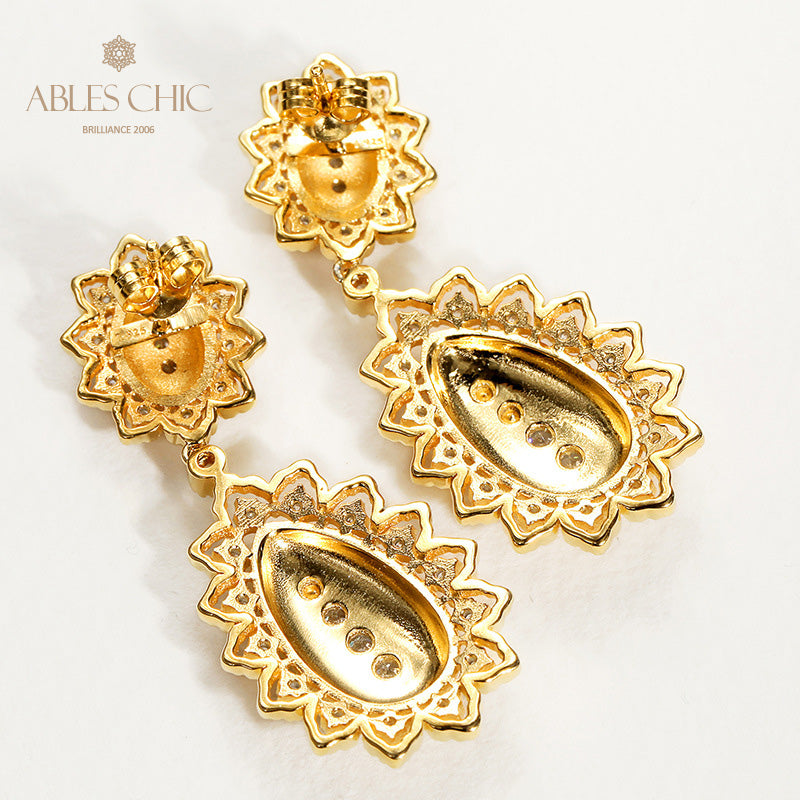 Silky Fretworks Earrings 5003