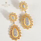 Silky Fretworks Earrings 5003