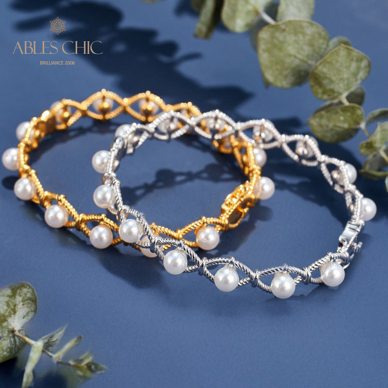 Infinity Rope Chain Beads Bracelet 6109