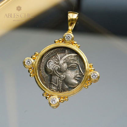 Collier de pièces de monnaie romaines 5779