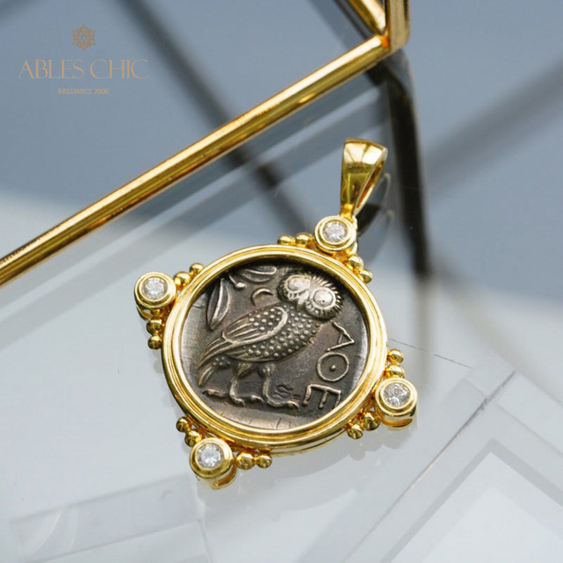 Roman Coin Necklace 5779