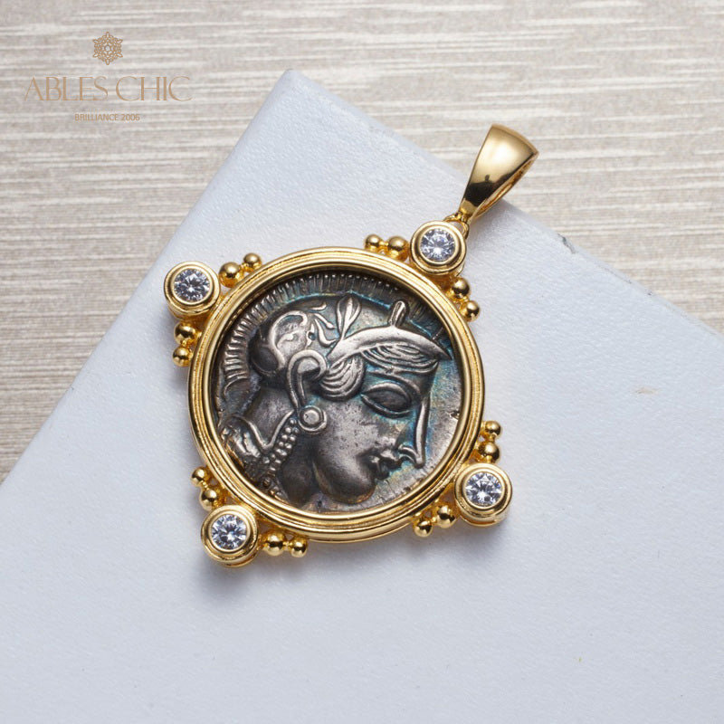 Roman Coin Necklace 5779