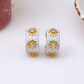 Silky Stars Floral Earrings 5334