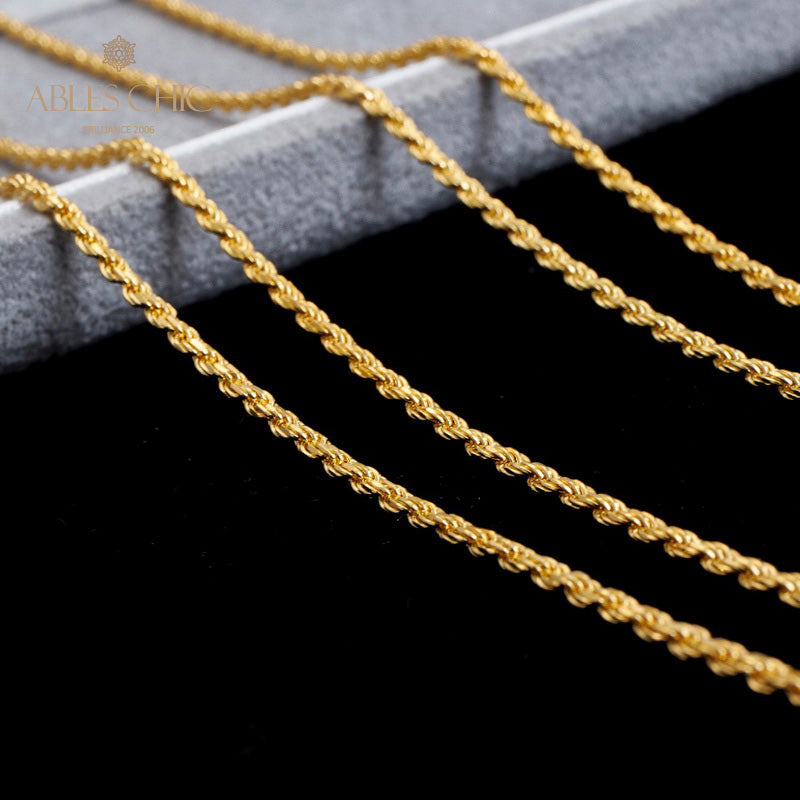 Twisting Rope Chain 60cm 5754