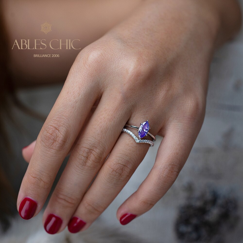 Pezzottaite Wedding Ring R0386