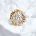Byzantine Heracles Medallion Ring