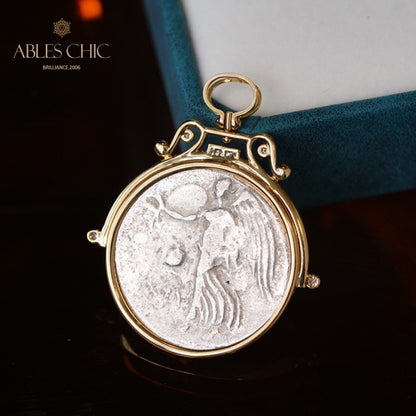 Byzantine Artifact Medallion Pendant Only
