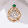 Athena Reversible Medallion Pendant Only